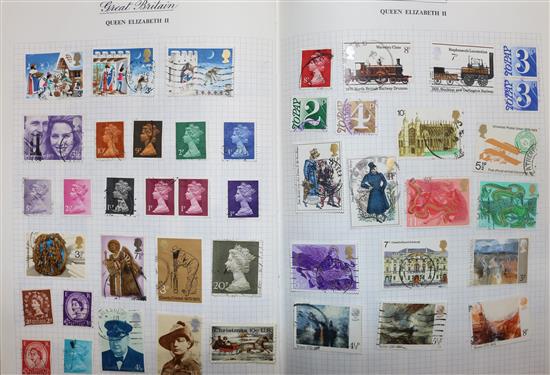 A small album of stamps,